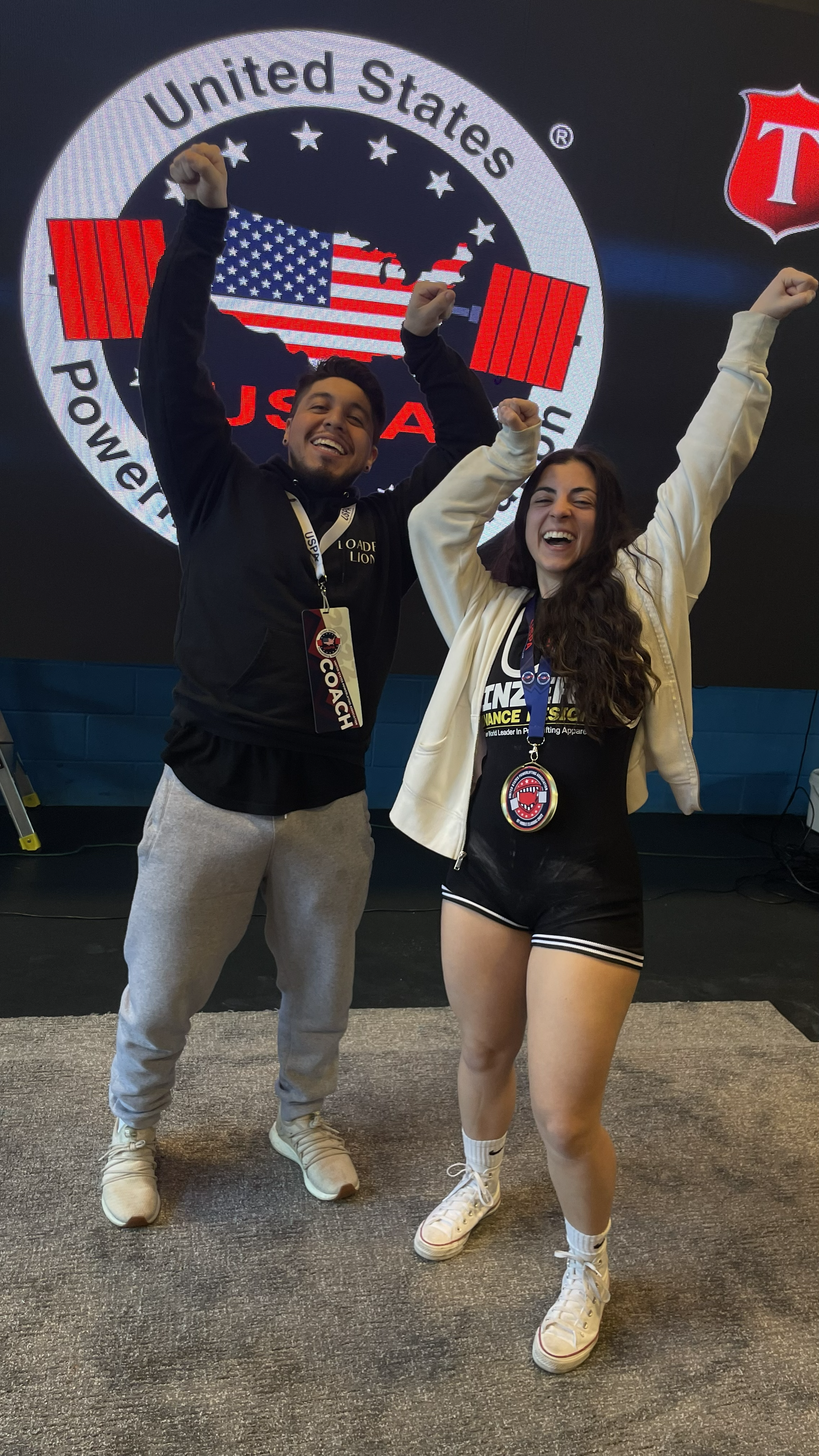 CGP Athlete celebrating at USPA